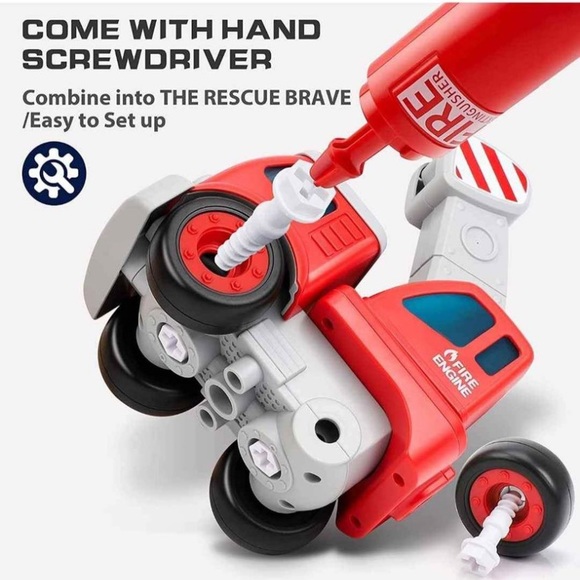 Take Apart Toys for Kids, Construction Transform Robot - Picture 3 of 6